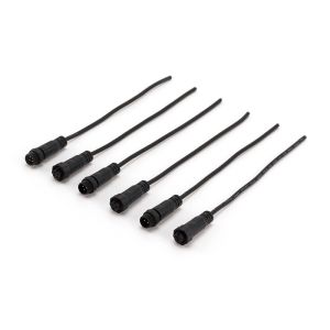 Copper 2 Pin Waterproof Electrical Connector PA66 IP67 For Aviation