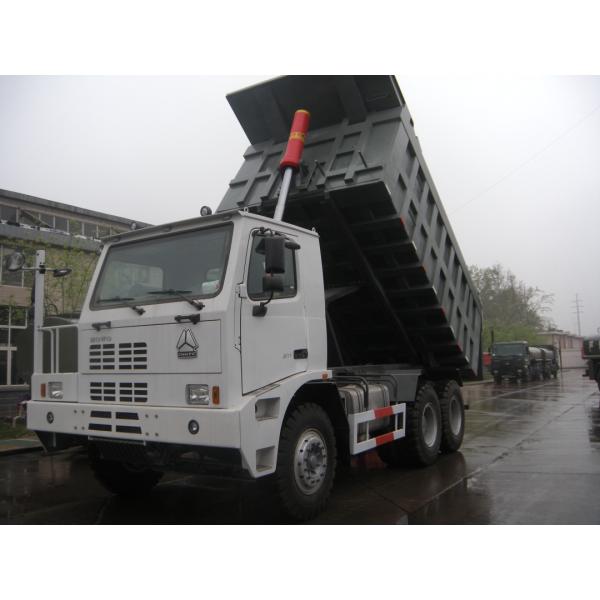 ZZ5707S3840AJ 6x4 70T Mining Dump Truck With HW7D Cabin 3800 + 1500mm Wheel Base