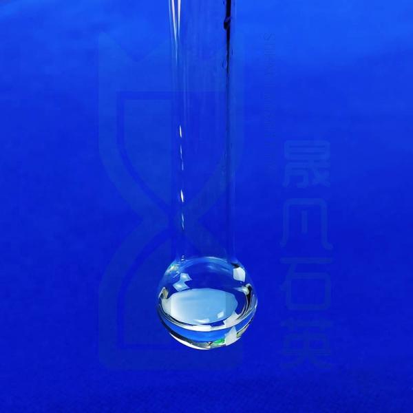 Quality Transparent Quartz Test Tube With Long Mouth Blow Pipe Products Ball Plate-SIO2 Glass Composition Quartz Test Tube wholesale
