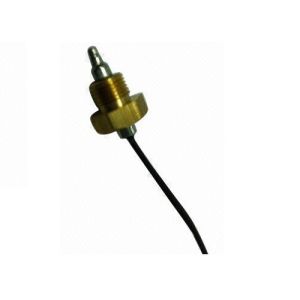 Stainless Steel Housing Brass Ring Thermistor NTC Temperature Sensor 100KOhm