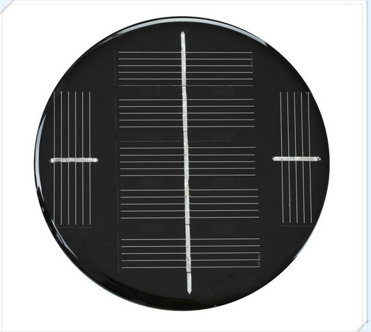 A Grade Epoxy Monocrystalline Small Flexible Solar Panels 1W 5V With CE FCC Approval