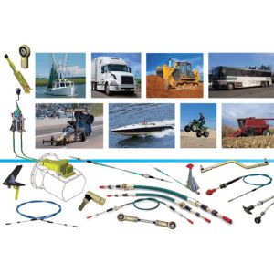 Push Pull / Pull Only Custom Control Cable Assembly Transmission Control