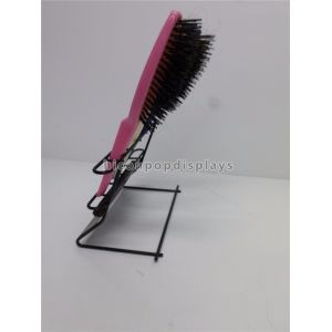 Metal Wire Accessories Display Stand With 6 Pockets / Powder Coating Surface