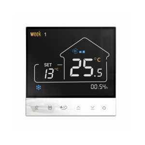 Wifi Tuya Smart Thermostat Touch Screen Seven Day Weekly Programmable