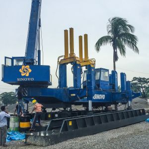 135kw 1202 Ton Square Pile Static Pile Driver