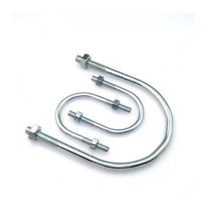 Mechanical 304 Stainless Steel U-Bolt DIN3570 Horseback Pipe Clamp Embedded U
