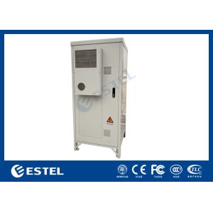 40U Standard 19inch Outdoor Enclosure Hybrid Power Cabinet With Solar Energy And