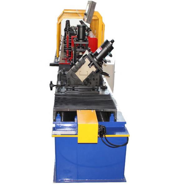 Quality Customized C U Channel Track Roll Forming Machine With Plc Control System wholesale
