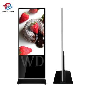 Windows 10 55 Inch LCD Indoor Digital Signage Monitor For Advertising