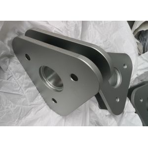 Silver Precision Metal Components , Zinc Plating Precision Aerospace Components