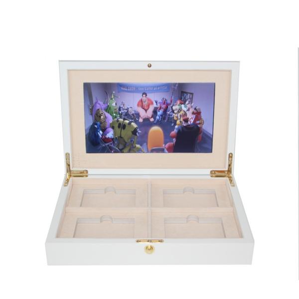 Quality Wood LCD Video Mailer Box For Gift Advertising wholesale
