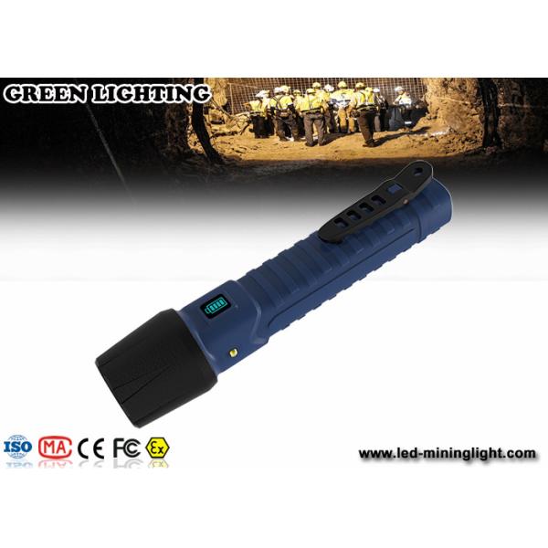 IP68 explosion prevention flashlight / explosion proof rechargeable torch