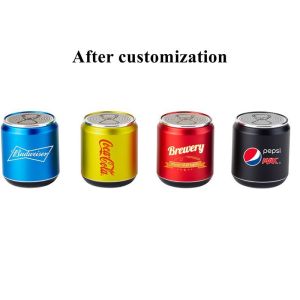 Portable TWS Bluetooth Speaker 5.0 , Can Shaped Bluetooth Speaker Outdoor