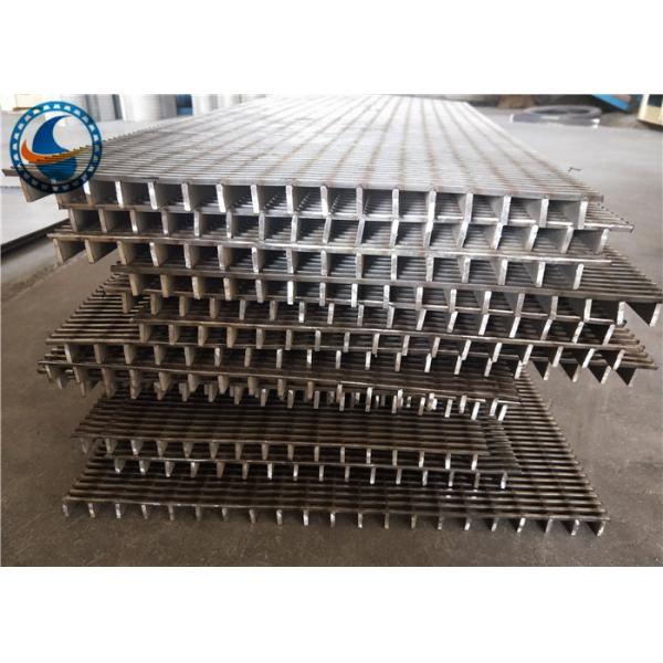 Quality SS 304 Welded Wedge Wire Screen Panels Wear Resistant With High Strength wholesale