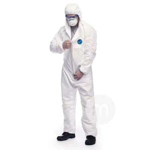 Disposable Heavy Duty Breathable Coverall, Disposable Coverall is Hooded with