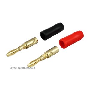 Banana Plug Quality Plated Speaker Copper Adapter Audio Jack Socket Screw