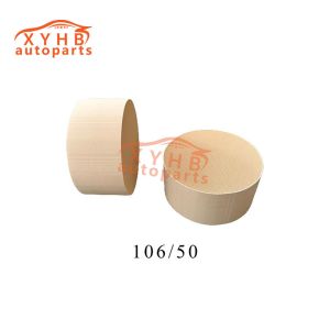 Cheap Ceramic Carrier Automobile Exhaust System Filter Element Euro 1-5 Model 106 X 50 for sale