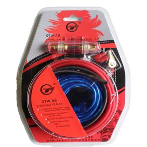 5 Meters Long 8GA Car Power Subwoofer Amplifier Audio Wire Cable Kit with Fuse