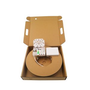 PTO 4FO Wall Mounted Termination Box 4.0mm Pigtail With SC APC Adapter