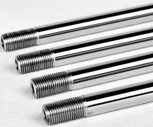 Quality High Quality AISI4140 Pneumatic Piston Rod  Sae1045 Hard Chrome Plated Jack Piston Rod wholesale