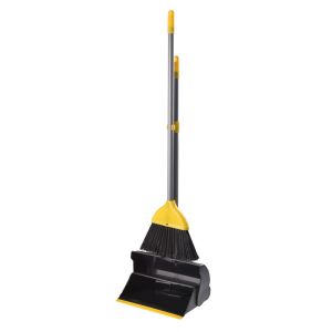 Cheap 30x26x92cm Broom And Shovel With Lid Long Handle Lobby Broom And Dustpan Set for sale