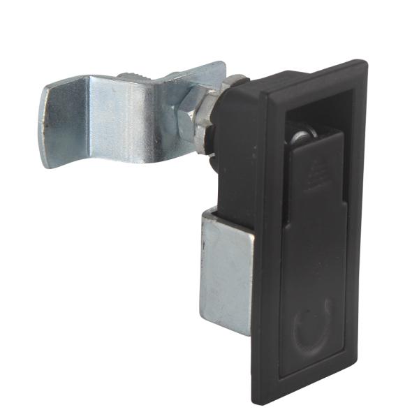 Black ODM Electrical Panel Locks Chrome Surface Cabinet Magnetic Lock