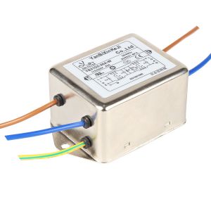 Two Stage 20A 30A 250V UL 94V-0 AC Power Line Filter For Fitness Equipment