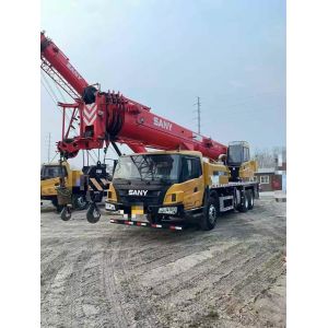 China Used 2021 25-Ton Mobile Truck Crane with 42.5m Main Boom for Construction and Heavy Lifting on sale