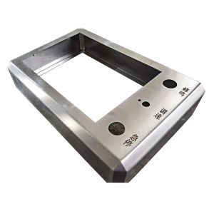 China CAD DWG CNC Metal Fabrication Parts Nickel plating Sheet Metal Laser Cutting Working on sale
