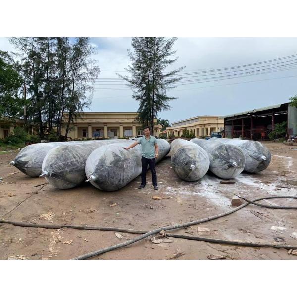 Quality ISO14409 Standard Marine Rubber Airbag For Ship Launching And Landing wholesale