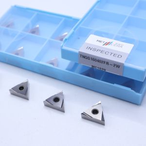 TNGG1604 Negative Turning Inserts with 2W Finish Chipbreakers and MC1020/PV1120