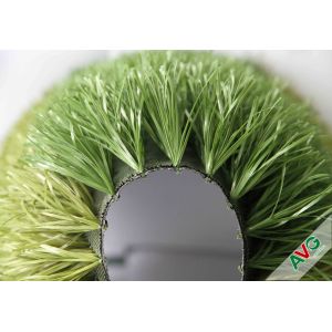 Bicolor Football Artificial Turf With Three Stem Of Dense Surface And Up