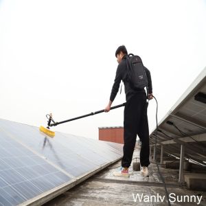 Cleaning Tool Nylon Telescopic Water Fed Pole Extendable Brush for Solar Panels Cleaning