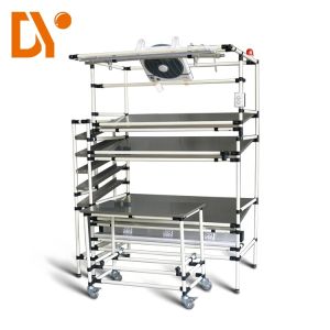 DY400 Standard Assembly Workbench With Lean Tube / Aluminium Profile