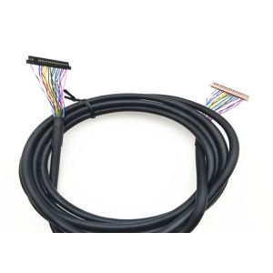 Hirose 40 Pin DF13 Connector LVDS Cable Assembly To JAE Hirose FI - S20S 1.25mm