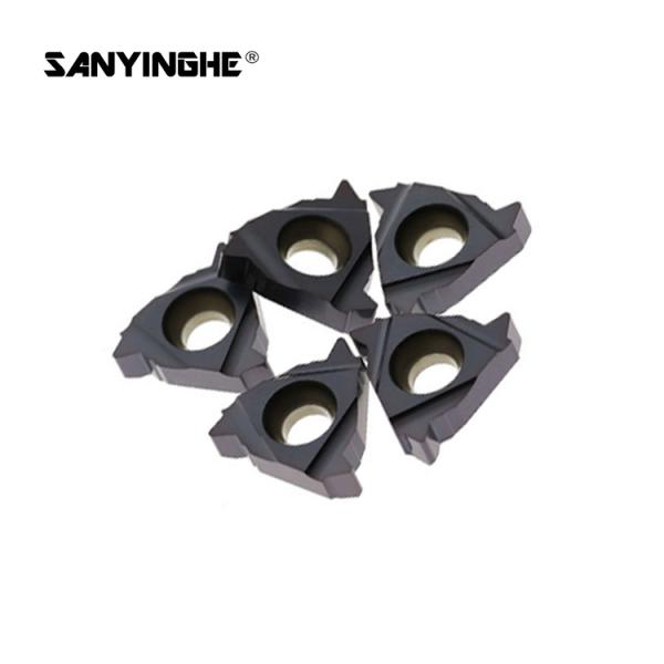 Quality Carbide Threading Inserts 16ER 9W Tungsten Cutting Tool For Threading Tool Holder wholesale