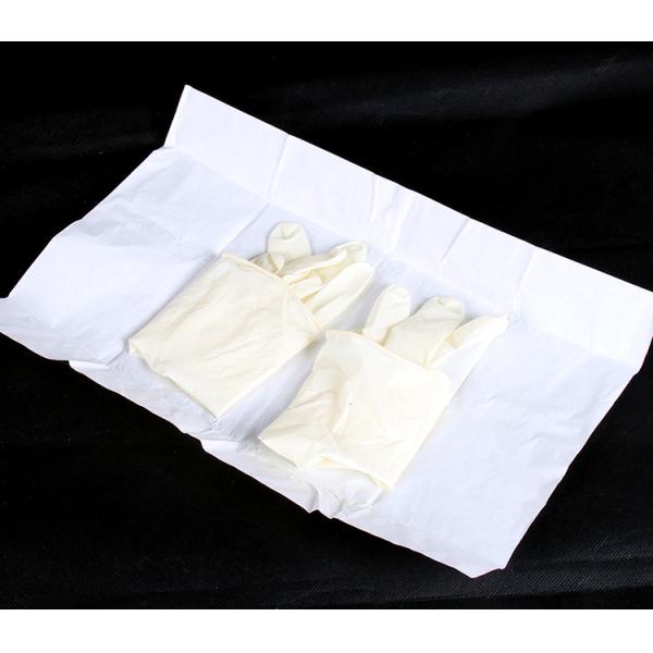Quality Protective Medical Sterile Examination Gloves Latex Material Micro Textured Surface wholesale