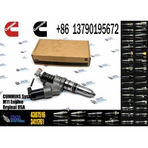 QSN14 Diesel Engine Fuel Injector 4307516-20 4307516 For QSM11 ISM11 M11 220 320