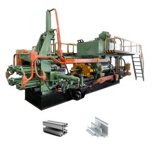 Cheap 700t Front Feeding Frame Stress Aluminium Copper Extruding Production Line Extrusion Press Machine Equipment for sale