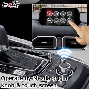 Mazda CX-5 CX5 carplay interface Android auto Box Gps with Mazda origin knob