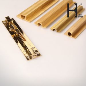 OEM C38500 Brass Extrusions And Profile Sections For Decoration Fitment