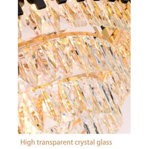 wholesale Nordic Modern Dc Remote Control Glod Retractable Invisible Round K9