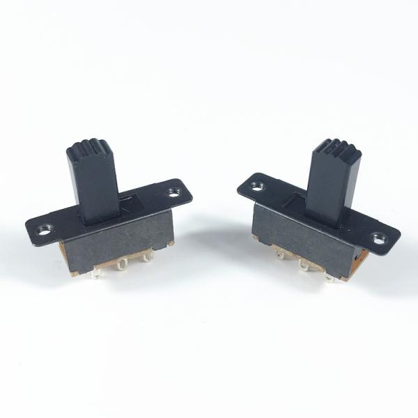 Quality Slide Switch,2P2T 6 Terminals Vertical Sliding Switch ,Long Hand Interruptor On-Off Push Tact Switch,Micro Toggle Switch wholesale