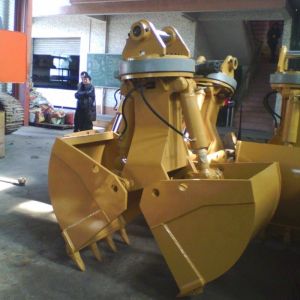 Factory Direct Supply 45Ton Excavator Clamshell Bucket 2.0m³ Capacity Customzied