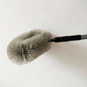 PET Bristles Cleaning Microfiber Duster Extra Long Telescopic Duster For SUS