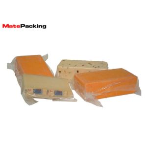 Three Side Seal Vacuum Seal Food Bags Transparent For Meat / Sausage Packaging