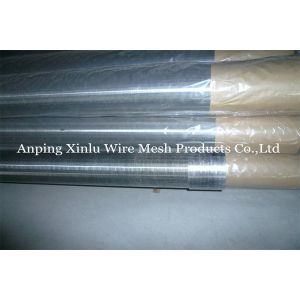 ISO Profile V Wire Johnson Sand Control Screens Pipe With 0.04" Gap