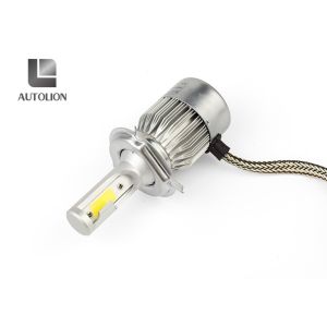 All In One Led Headlight Bulb H4 Car Light , Led Replacement Headlight Bulbs For