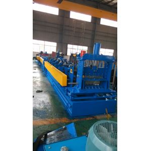 0.7 - 1.0mm Thickness Cable Tray Roll Forming Machine With 18.5 Kw Power