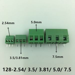 3.81mm Pitch PCB Mounted Screw Terminal Blocks 2P 3P Jointed